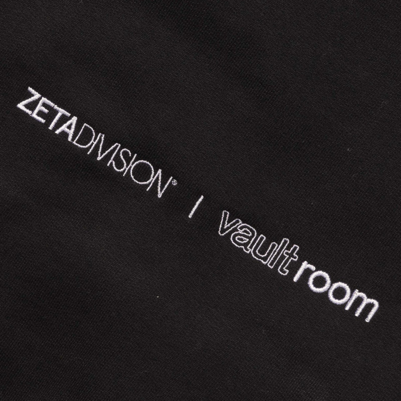 VR × ZETA HOODIE / BLACK | ZETA DIVISION STORE