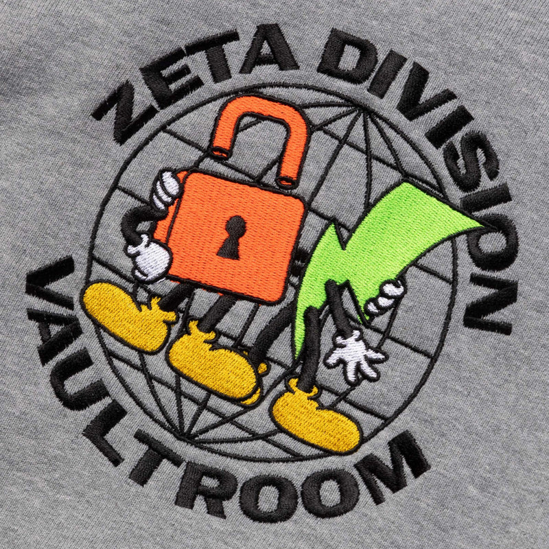 zeta division × vaultroom foodie grey XL