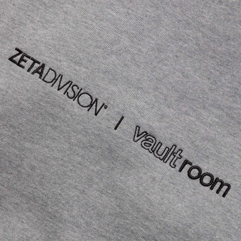 zeta division × vaultroom foodie gray XL