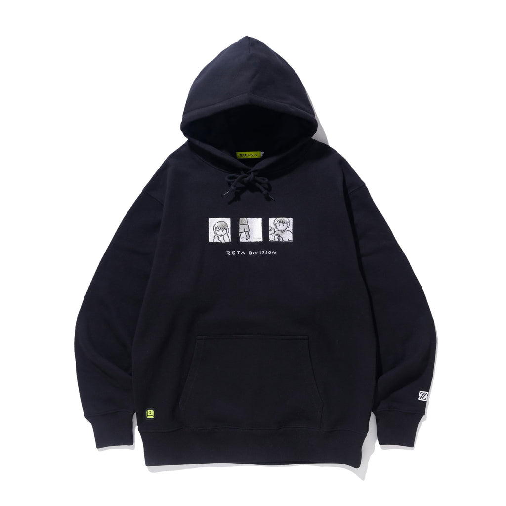 k4sen JOINS ZETA HOODIE / BLACK