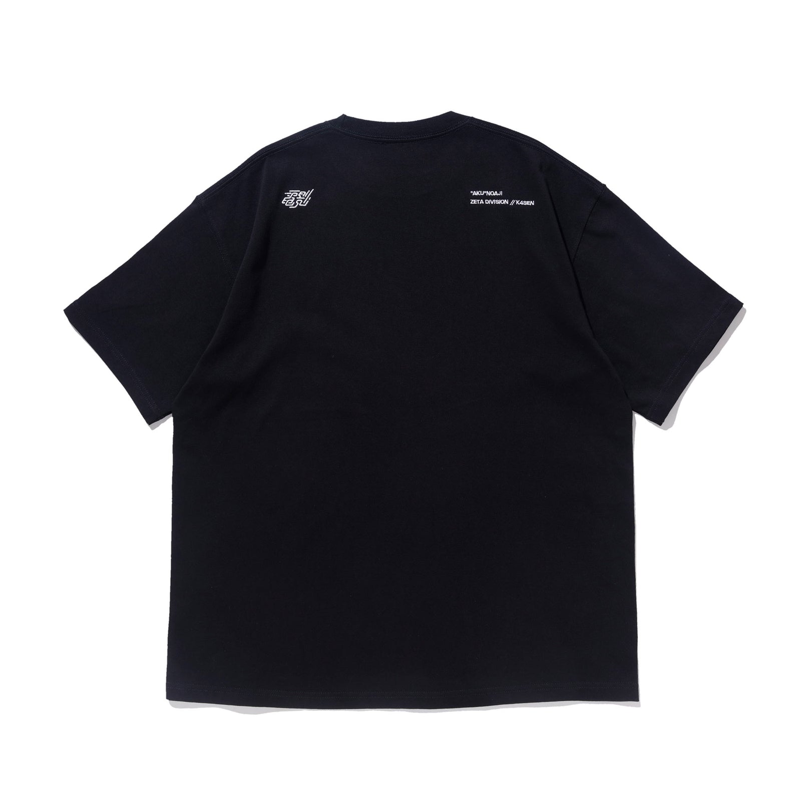 k4sen SPACE FACE TEE (Glow in the Dark) / BLACK