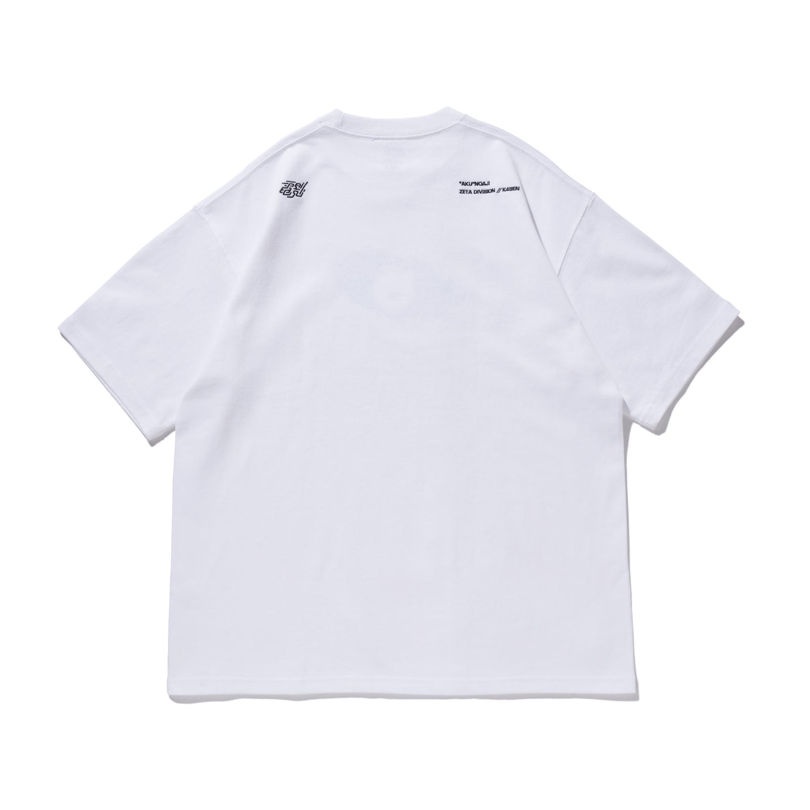 k4sen SPACE FACE TEE (Glow in the Dark) / WHITE | ZETA DIVISION STORE