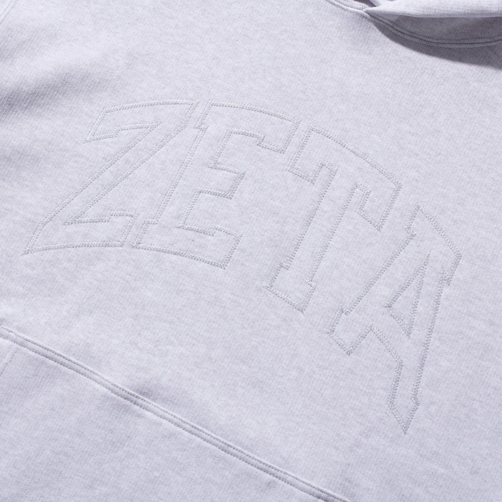 OG LOGO HOODIE / HEATHER GRAY | ZETA DIVISION STORE