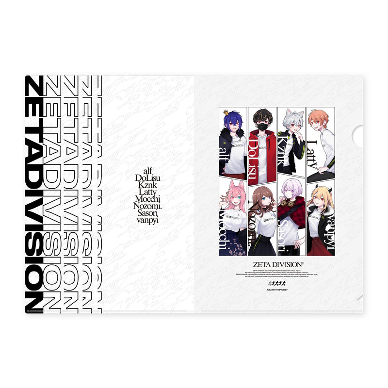 【3月上旬発送予定】TEAM IDV CLEAR FILE FOLDER