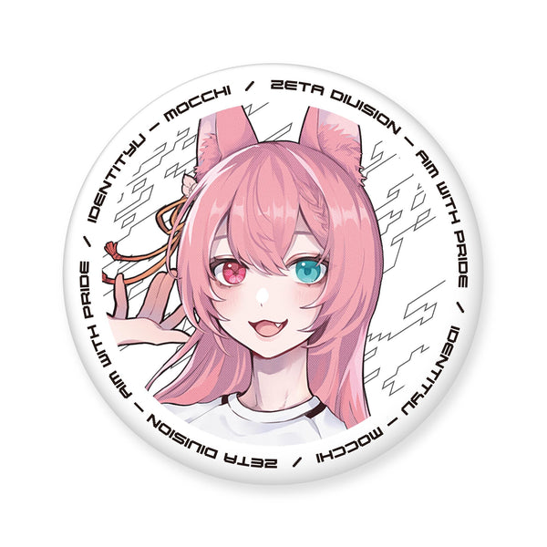 【3月上旬発送予定】TEAM IDV PINBACK BUTTON / Mocchi