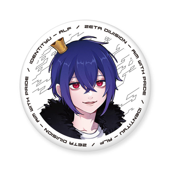 【3月上旬発送予定】TEAM IDV PINBACK BUTTON / alf