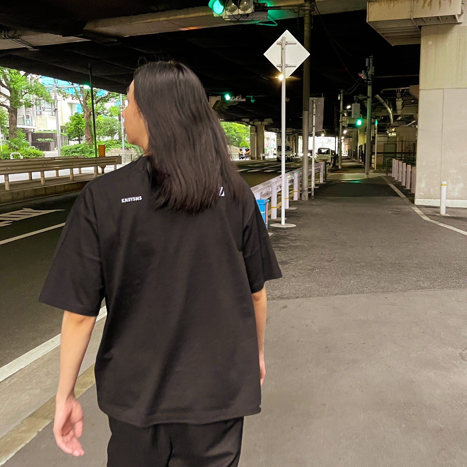 KNSYSMS POCKET TEE / BLACK | ZETA DIVISION STORE