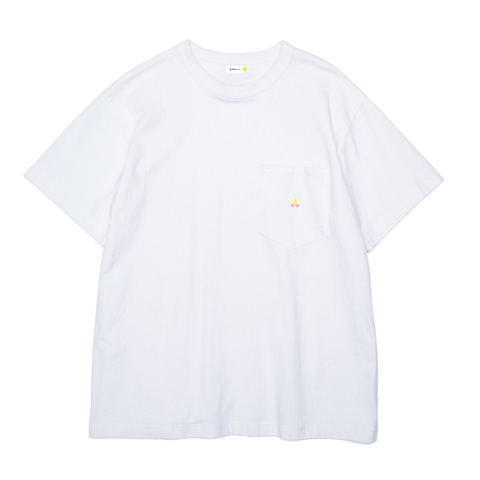 KNSYSMS POCKET TEE / WHITE | ZETA DIVISION STORE