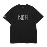 "NICE!" TEE / BLACK