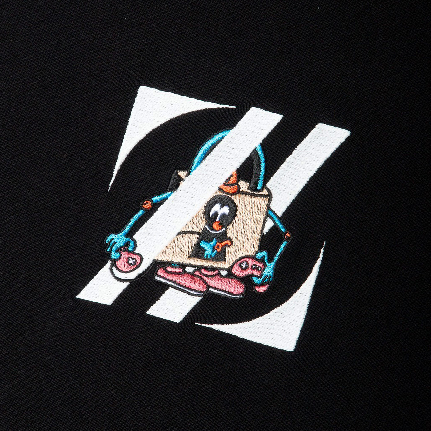 ZETA DIVISION x vaultroom TEE BLACK | ZETA DIVISION STORE